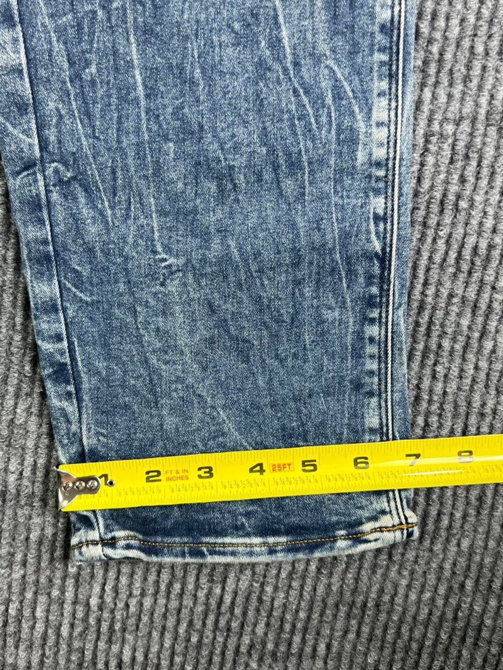 G Star Raw 5620 3D Skinny Zip Knee Jeans Mens 40x32 Denim - Picture 4 of 15